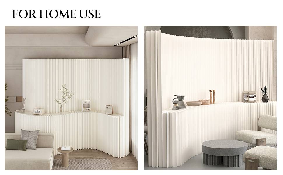 a white room with a white table and a chair.